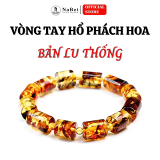 Vòng Tay Hổ Phách Tự Nhiên Phù Hợp Cho Mệnh Hỏa, Mộc