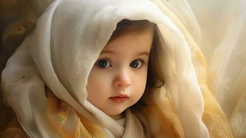 Bé thơ đáng yêu: Biểu tượng tương lai.