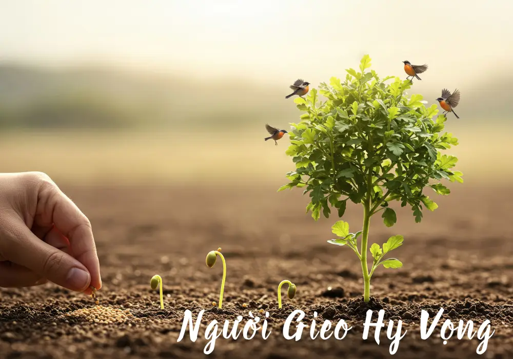 Âm dương, bàn tay gieo mầm hy vọng