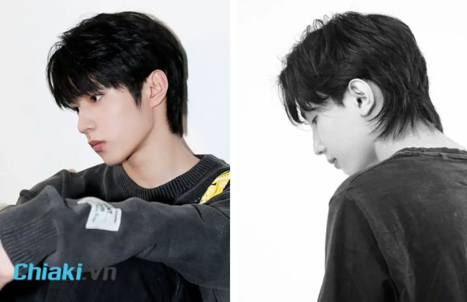 Tóc layer mullet nam cá tính, phù hợp với người trẻ