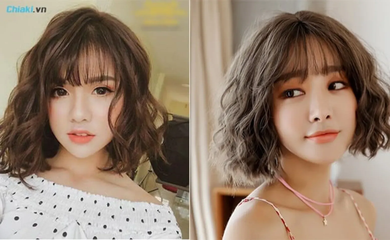 Tên thân mật ý nghĩa - Tóc uốn gợn sóng nước