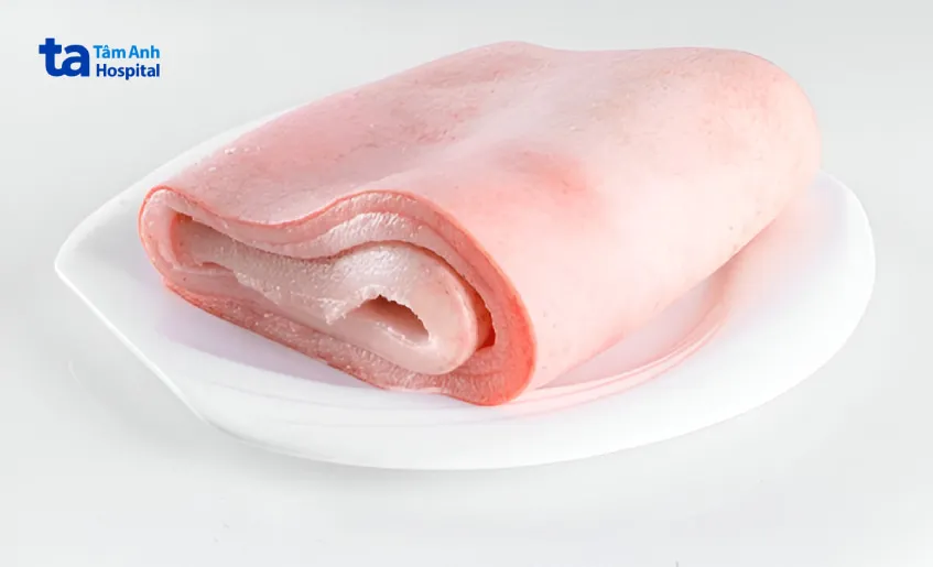 Da heo là một trong những thực phẩm giàu collagen loại I và III