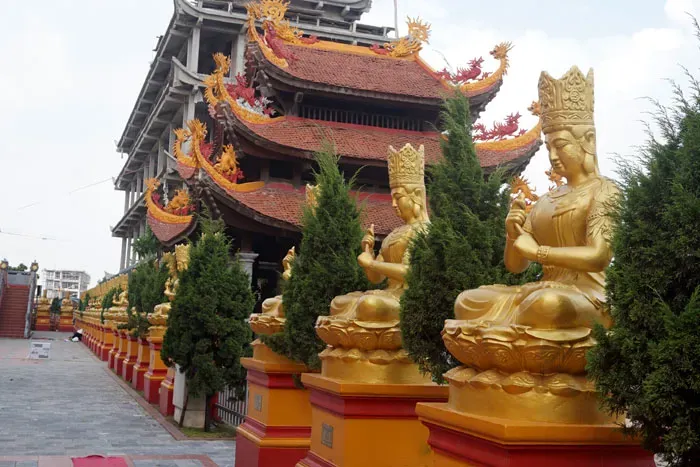 Hệ thống tượng Phật tinh xảo tại Chùa Thắng Nghiêm (Khúc Thủy tự) Thanh Oai