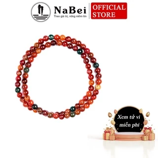 Chuỗi Vòng Tay Thạch Anh Tóc Tam Tài Tự Nhiên Phù Hợp Tất Cả Các Mệnh