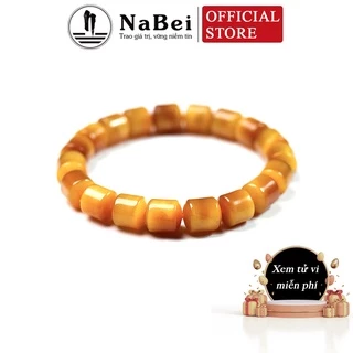 24dda8d35ef516ceda9eb41d54cc8023_tn.webp Vòng Tay Mắt Hổ Vàng Tâm Đốt Trúc Tự Nhiên Phù Hợp Cho Mệnh Kim, Thổ