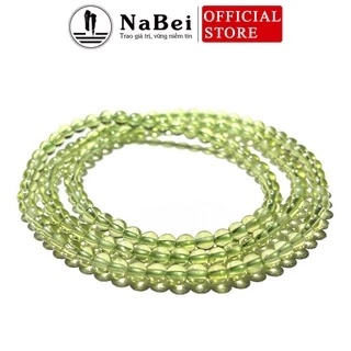 Chuỗi Vòng Tay Đá Peridot Tự Nhiên Phù Hợp Cho Nữ Mệnh Mộc, Hỏa