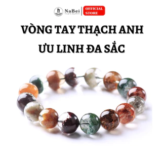 Vòng Tay Thạch Anh Ưu Linh Tự Nhiên Phù Hợp Cho Mệnh Kim, Thủy, Hỏa, Mộc
