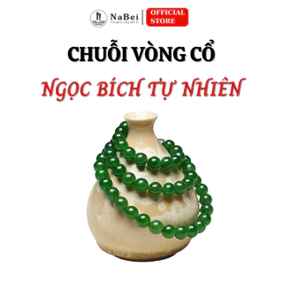 Chuỗi Vòng Ngọc Bích Tự Nhiên Phù Hợp Cho Mệnh Kim, Thủy, Hỏa, Thổ, Mộc