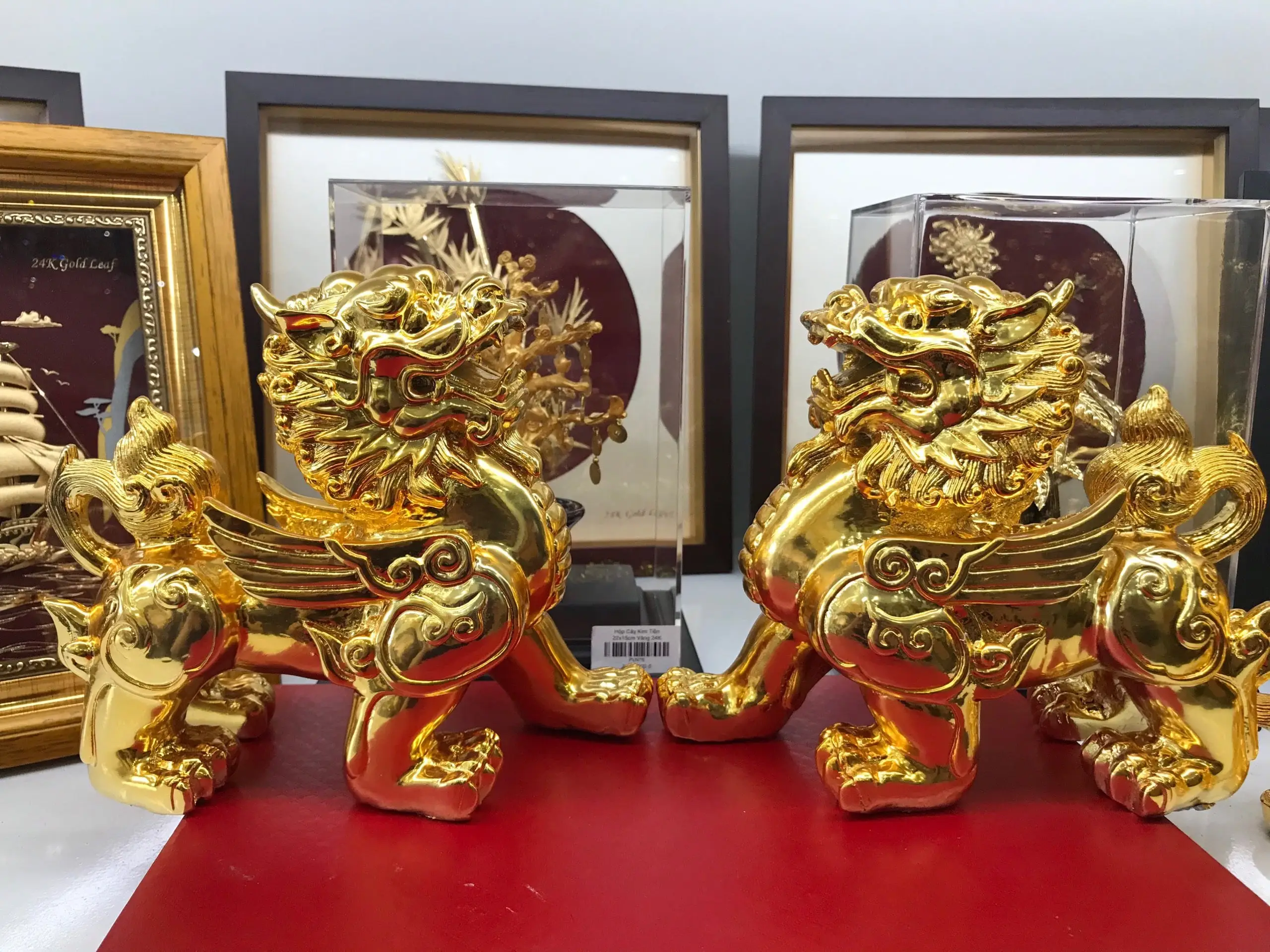 Linh vật phong thủy an vị trong nhà.