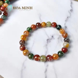 Vòng tay phong thủy đá đa sắc