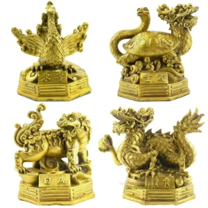 Tứ linh vật chiêu tài lộc phổ biến