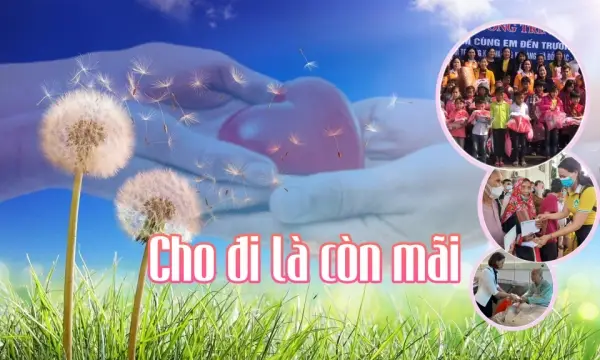 Cho đi từ thiện: Biểu tượng của sự cân bằng