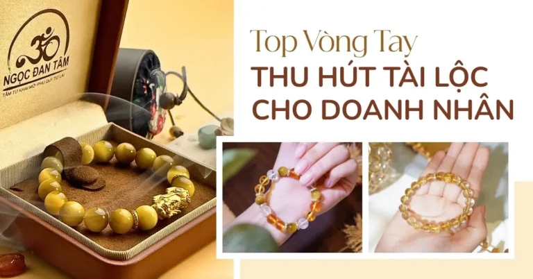 Vòng Phong Thủy May Mắn, Vật Phẩm Hút Tài Lộc
