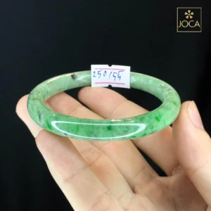 Vòng tay Cẩm Thạch xanh lá tự nhiên