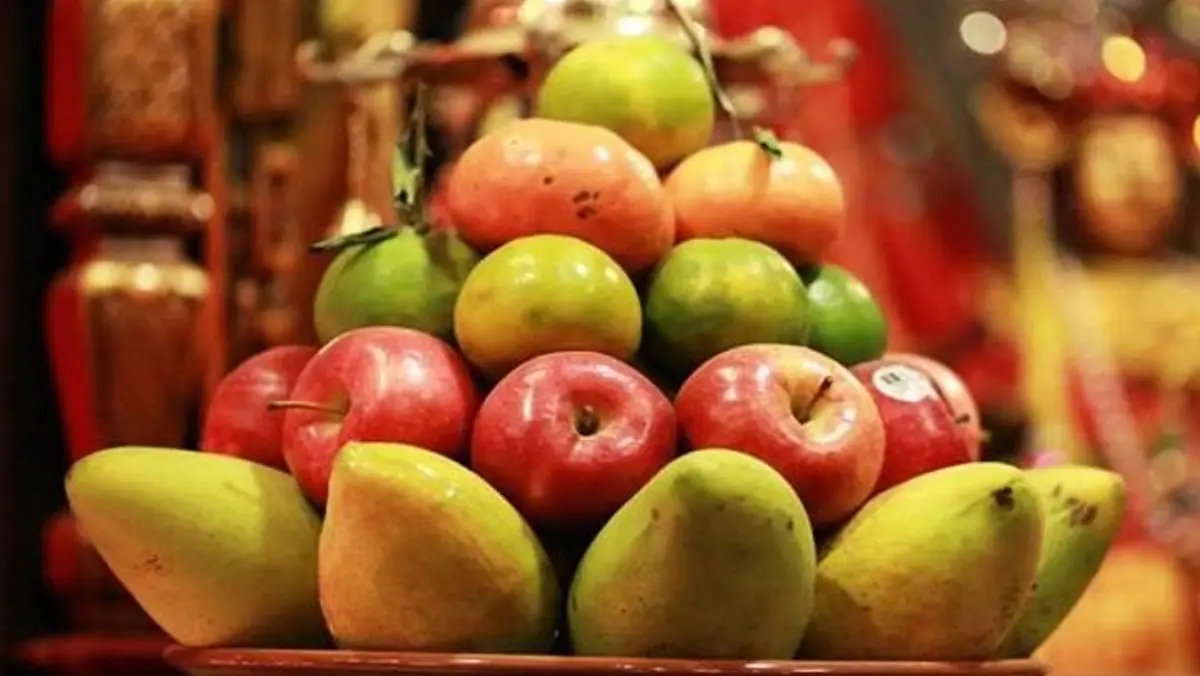 Cách bày mâm ngũ quả hình tháp chuẩn mực