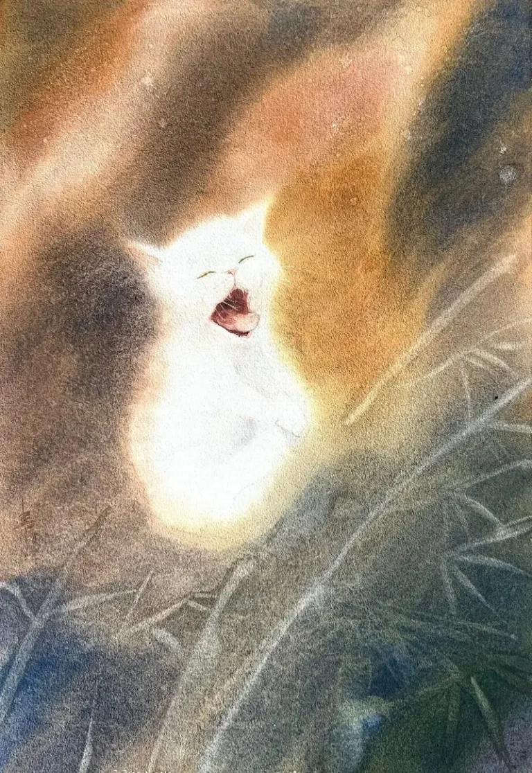 Mèo Trắng Vào Cửa: Vẻ Đẹp Huyền Ảo