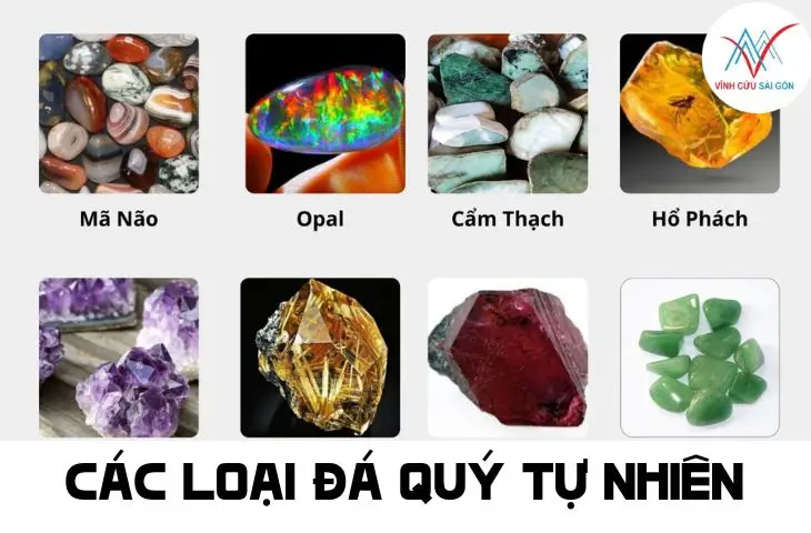 Vòng Tỳ Hưu Tuổi Thìn: Khai Mở Tài Lộc Và Bình An Chuẩn Phong Thủy 6 Đá quý tự nhiên đa sắc rực rỡ