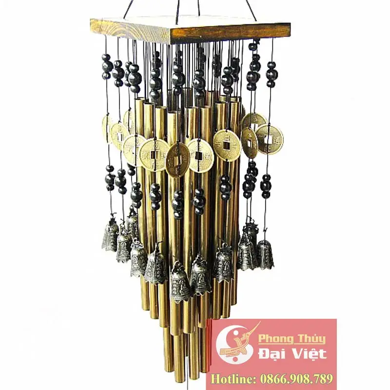 Chuông gió Phong thủy: Năng lượng tốt cho không gian sống.