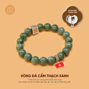 Vòng phong thủy nam đá tự nhiên