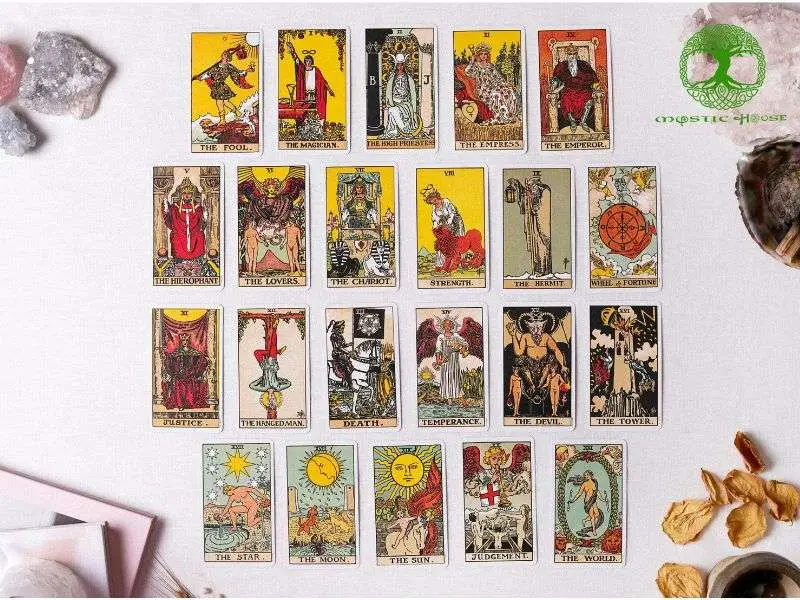 Bộ Bài Tarot Phong Thủy May Mắn