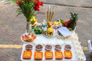 Sơ đồ bày trí mâm cúng mộ chuẩn