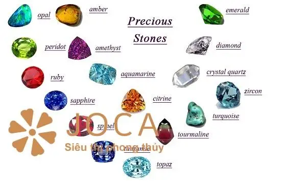 Đá phong thủy mệnh Hỏa theo màu sắc