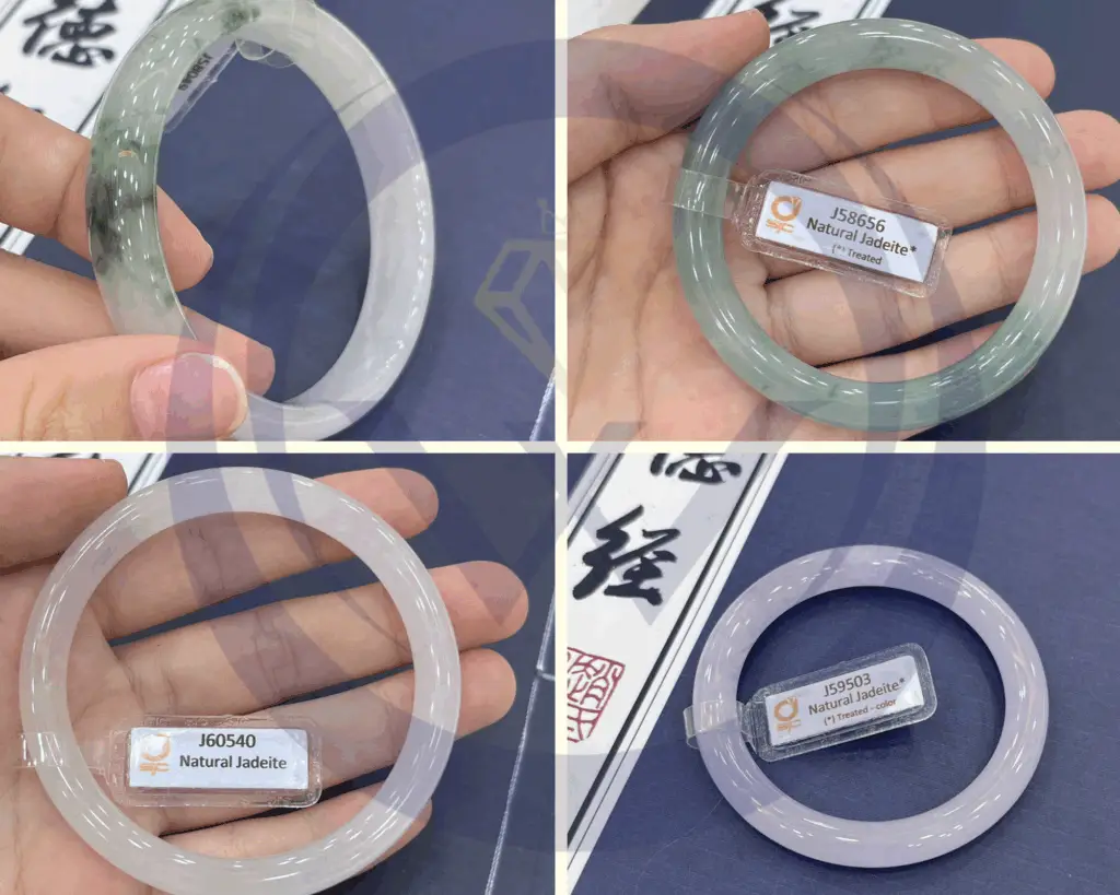 Hình ảnh một người đang chọn lựa vòng phong thủy một cách cẩn trọng, suy tư.