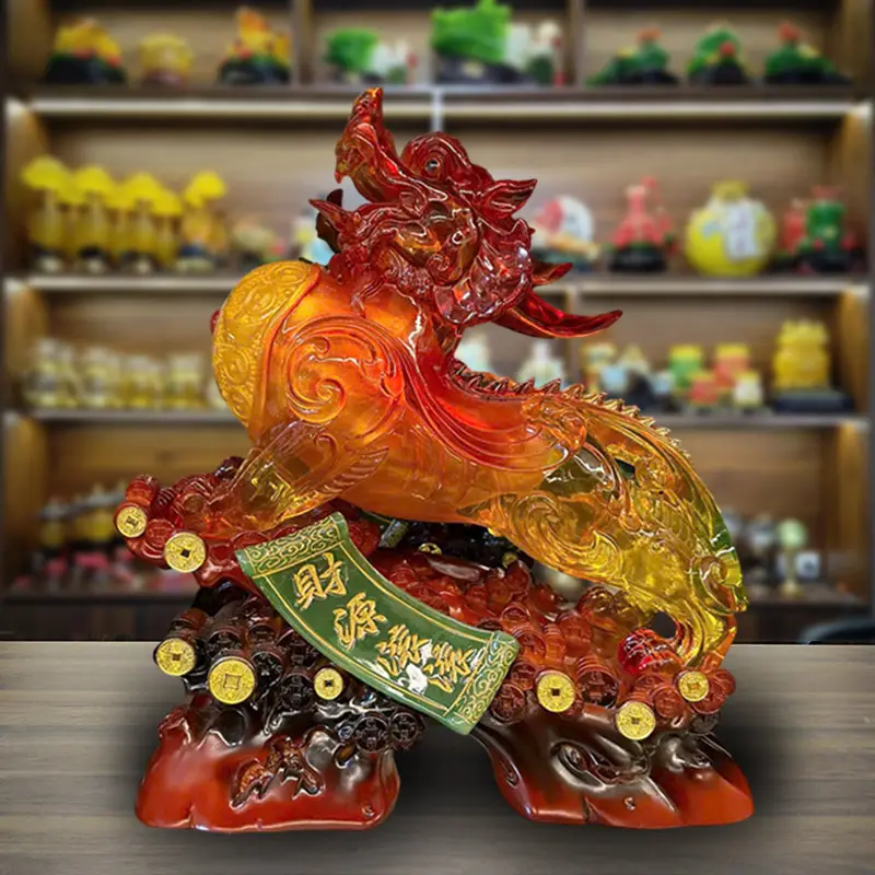 Tỳ Hưu khai quang, đĩa gạo muối