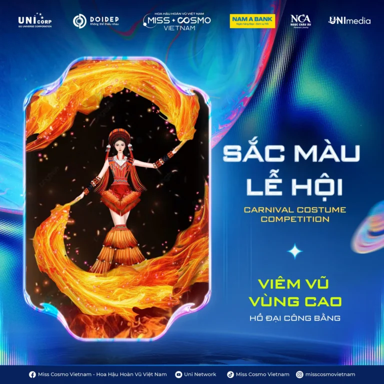 Carnival huyền ảo rực rỡ sắc màu.