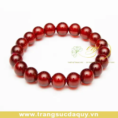 Vòng Tay Đá Garnet Ruby Sang Trọng