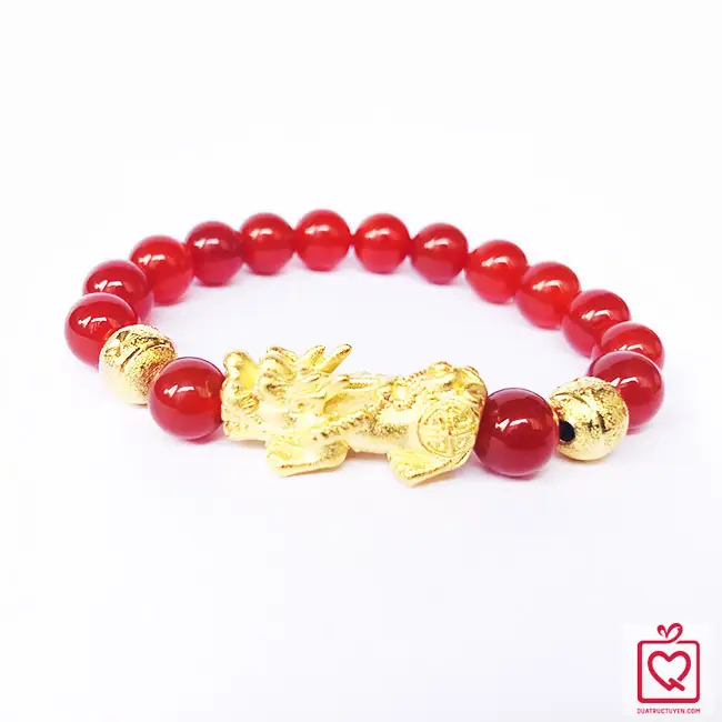 Vòng Tỳ Hưu đá phong thủy đẹp.