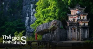 Vẻ đẹp yên bình nghĩa địa cổ kính.