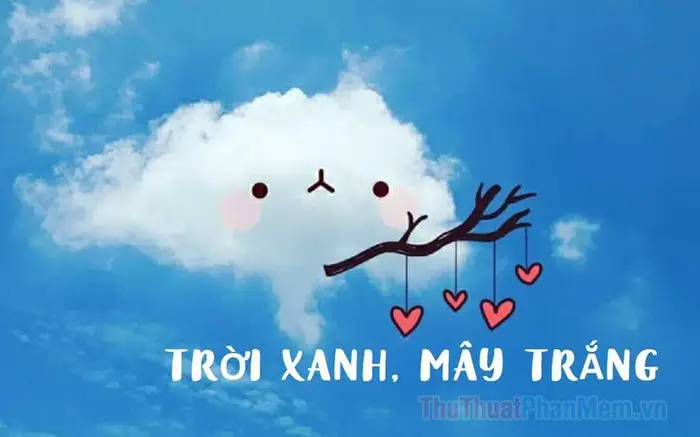 Giải Mã Giấc Mơ Thấy Máy Bay Chiến Đấu: An Tâm Sống Thiện! 9 Bầu trời xanh mây trắng: Bình yên sau giải mã