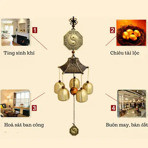 Bảng So Sánh Chuông Gió: Số Ống & Công Dụng