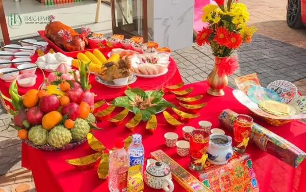 Vật phẩm cúng khai trương phong thủy, tài lộc.