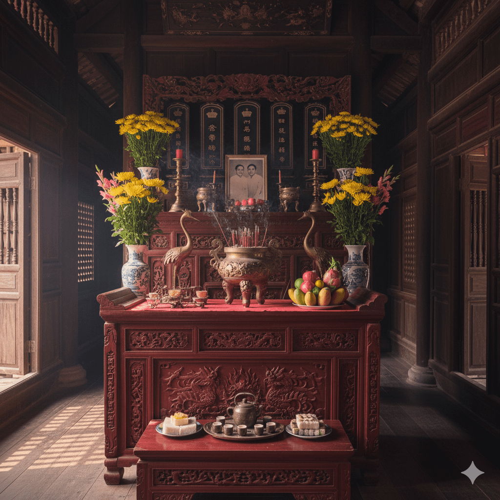 Mơ Thấy Gián: Giải Mã Điềm Báo, Hóa Giải Lo Âu & An Tâm Sống 7 Bàn thờ, biểu tượng tâm linh an ủi, định hướng.