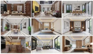 Đa dạng hình dạng kiến trúc nội thất, năng lượng.