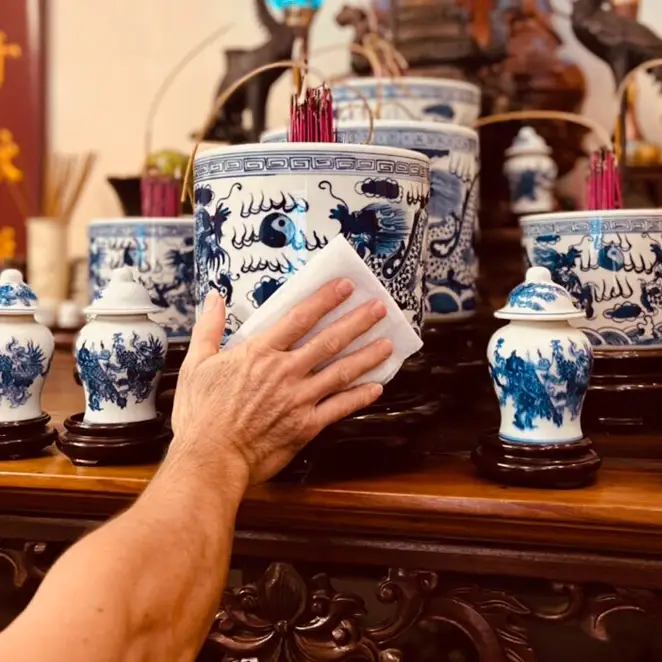 Hướng Dẫn Chi Tiết Về Tượng Thần Tài Thổ Địa Chuẩn Phong Thủy 7 Quy Trình Bao Sái Bàn Thờ Chuẩn