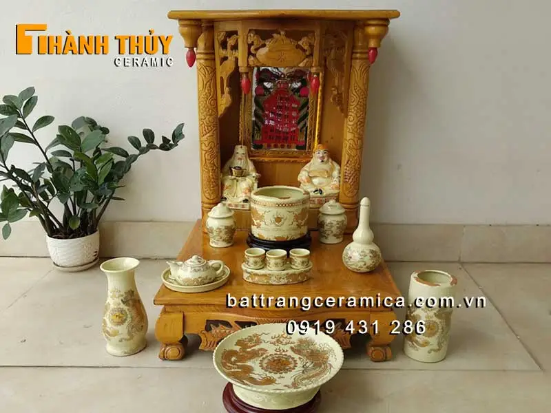 Cóc Thờ Thần Tài Đặt Hướng Nào? Bố Cục Chuẩn Mực Và Tâm An Lạc 6 Bộ đồ thờ Thần Tài Thổ Địa đầy đủ.