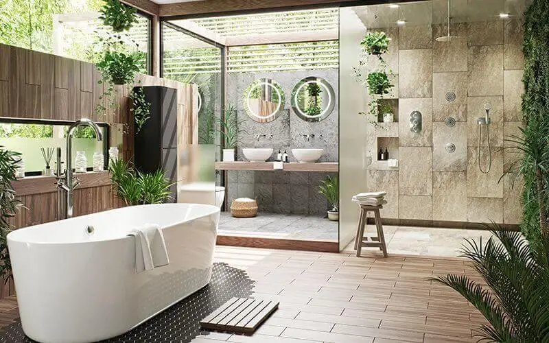 Hóa giải nhà vệ sinh bằng hồ lô: Kiến thức chuyên sâu từ Phong thủy chính phái 7 Thiết kế nhà vệ sinh sạch, thoáng, cây xanh Hồ lô.