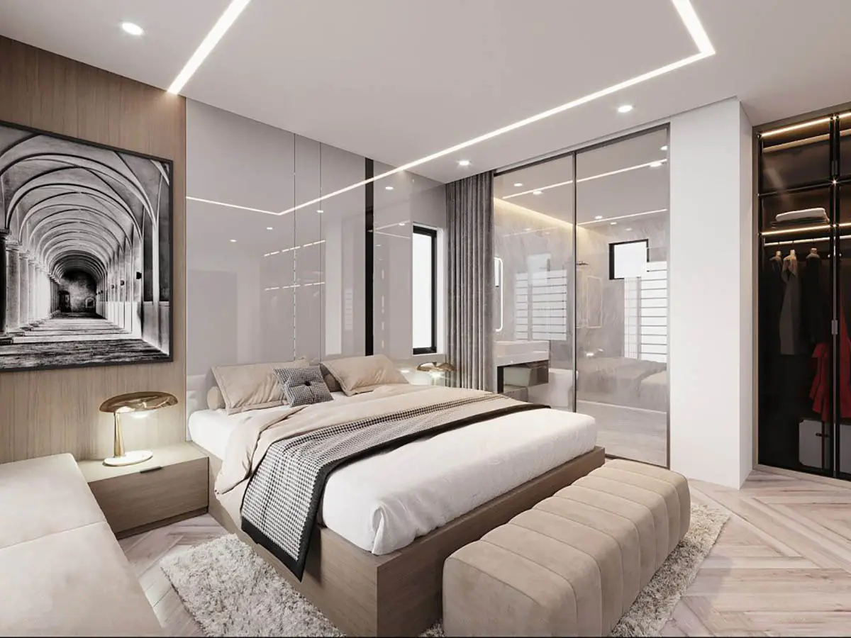 Phòng ngủ đẹp, hài hòa phong thủy