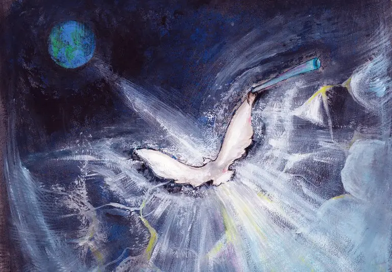 Thiền định bình an, ánh sáng nội tâm.