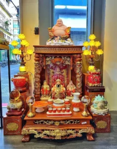 Bát hương Thần Tài chuẩn mực đẹp.