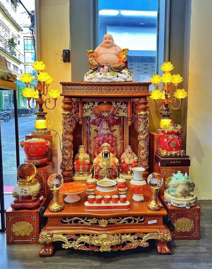 Bát hương Thần Tài chuẩn mực đẹp.