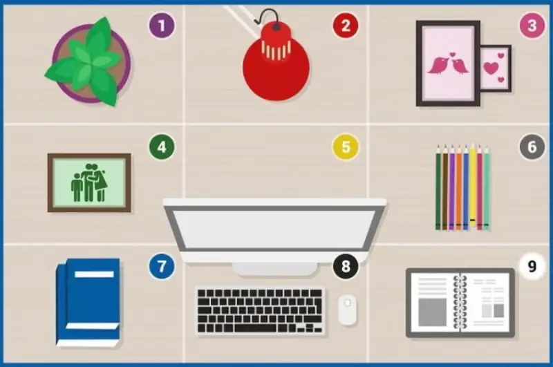 Hóa Giải Nhà Bằng Thiềm Thừ: Cẩm Nang Chuyên Sâu Từ Chuyên Gia 6 Hình ảnh Thiềm Thừ đặt trên bàn làm việc cùng tài liệu, có chú thích vị trí đặt chuẩn.