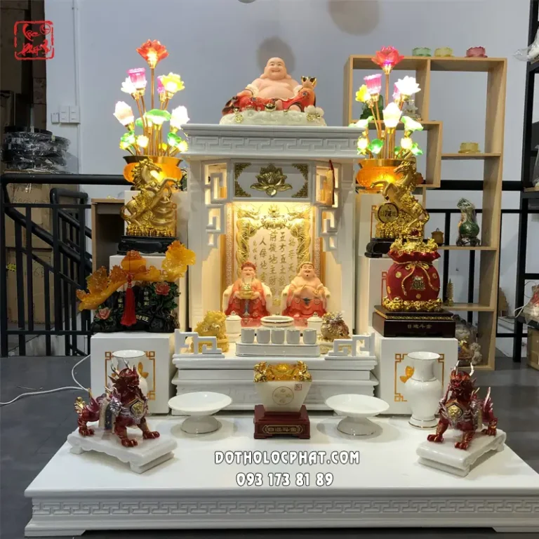 Tỳ Hưu phong thủy trên bàn thờ Thần Tài