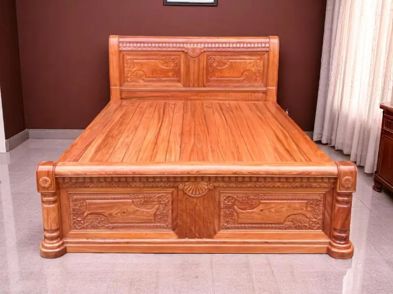 Phong thủy giường ngủ xấu do ánh sáng gắt.