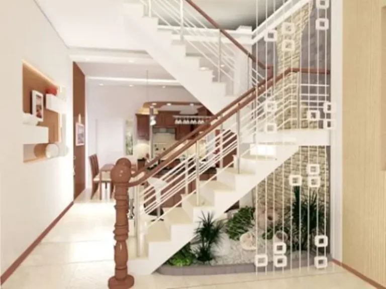 Nguyên nhân và Hóa giải cầu thang giữa nhà theo Phong thủy chính phái 4 Cầu thang trung cung nhà: Mất cân bằng phong thủy.