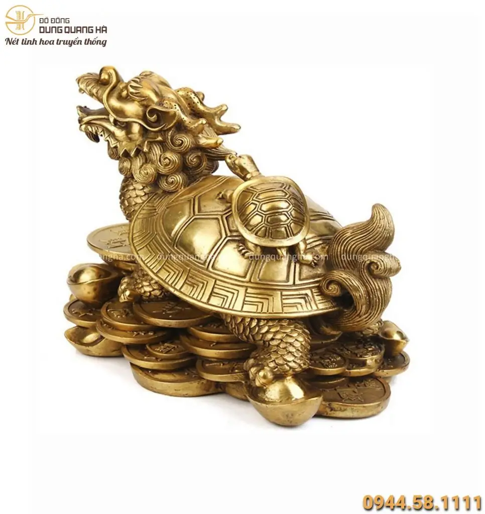 Chuyên gia Phong Thủy khai quang tượng rùa.