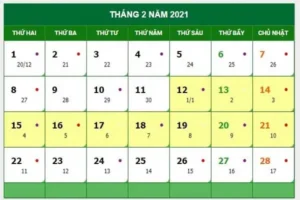 Hướng dẫn tính ngày thôi nôi theo lịch âm dương